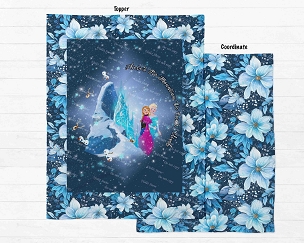 Ice Sisters Blanket Panel